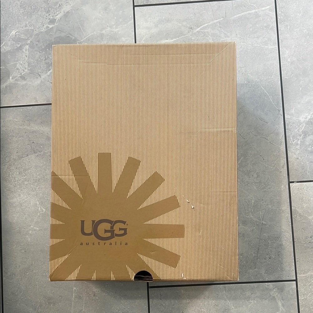 UGG Brown Shearling-Lined Boots